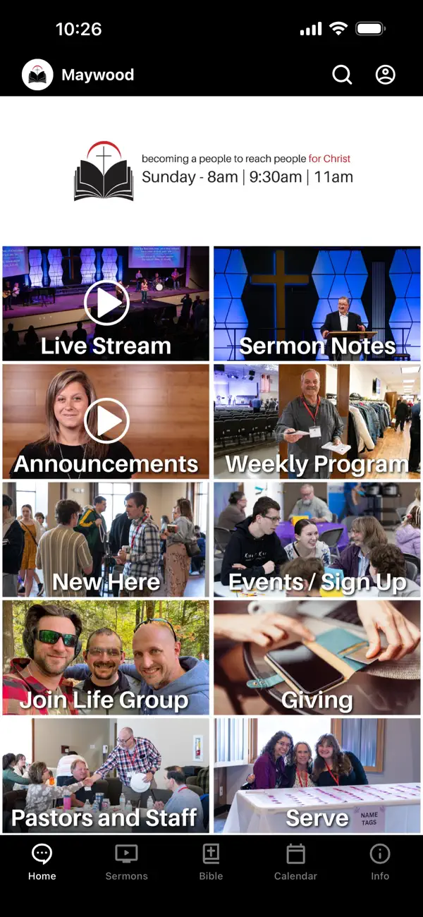 Screenshot #1 pour Maywood Bible Church