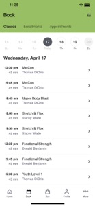 nuYu Fitness screenshot #2 for iPhone