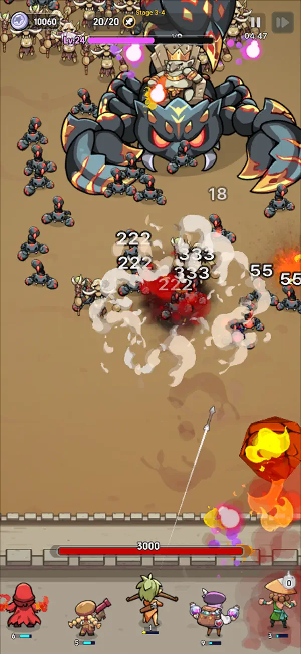 Castle Defenders Clash Hack screenshot 5 - game app interface