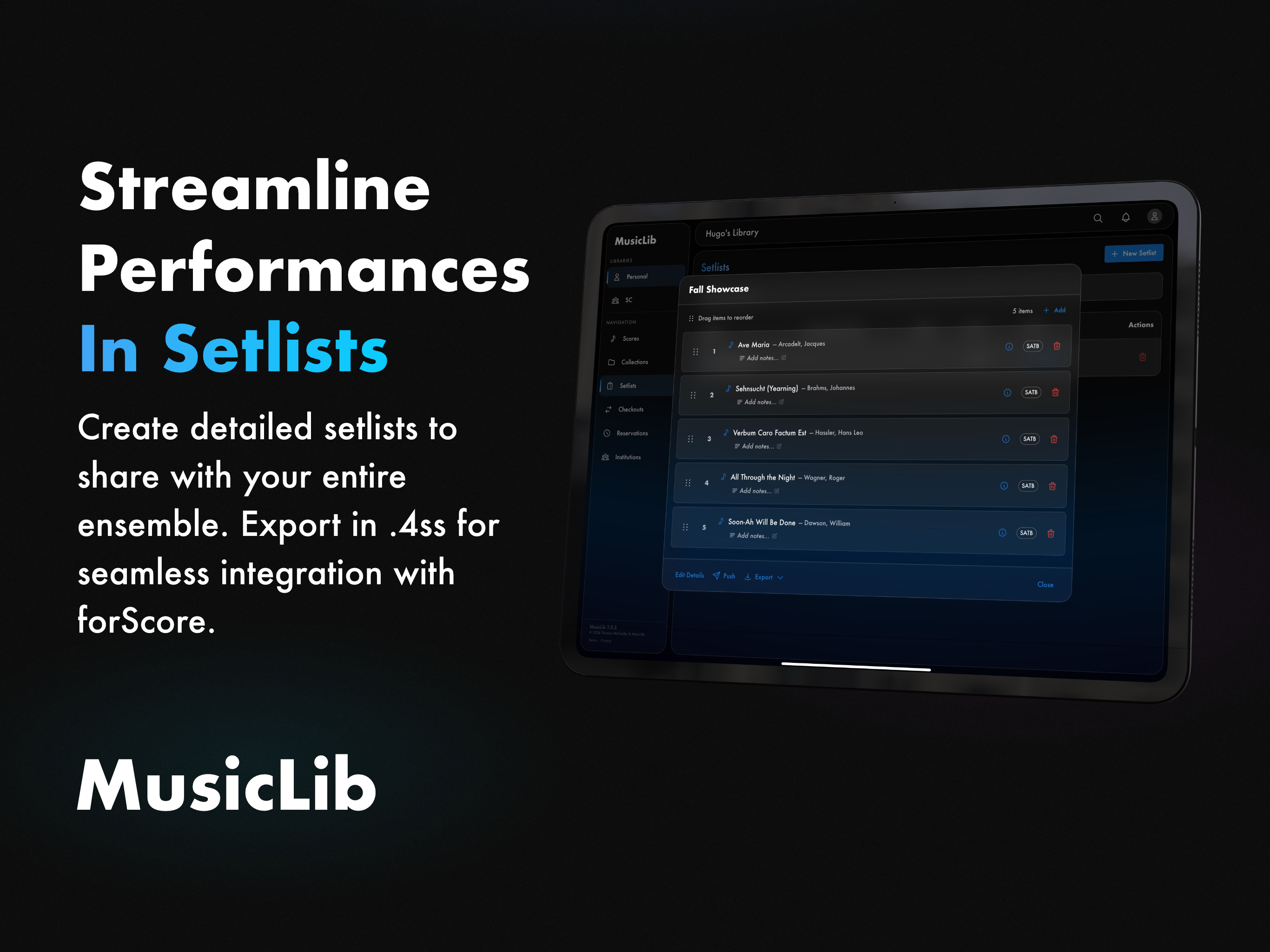 MusicLib - Sheet Music Library screenshot 6