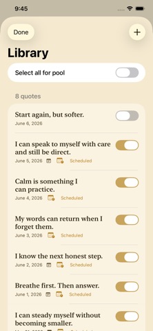 2 Self: Send Repeat Reminders Screenshot 1 of 8