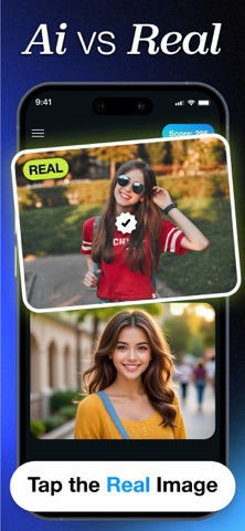 AI vs Real iPhone screenshot