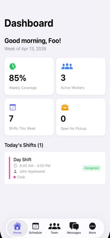 ShiftKiq Screenshot 1 of 3