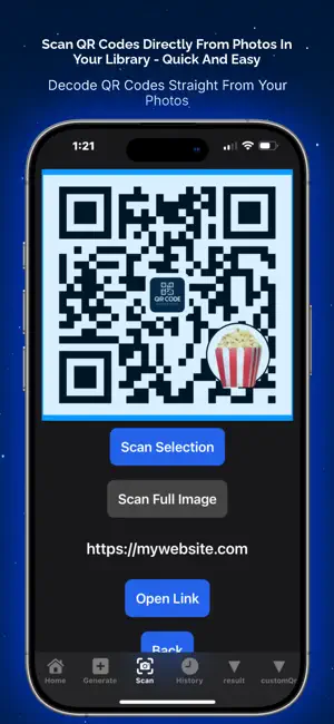 qr code generator customizer screenshot 4