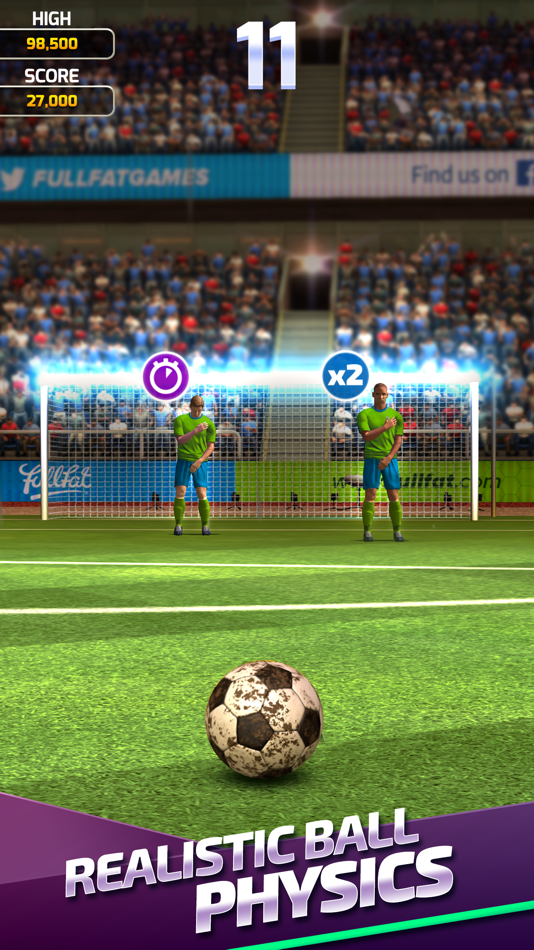 #4. Flick Soccer 25 (iOS) โดย: Full Fat Productions Ltd