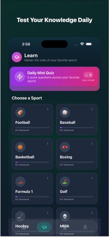 SportsSense: Learn Sports Live screenshot
