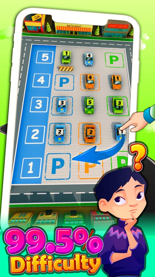 #1. Car Parking Jam : Car Sorting (iOS) By: Hafiz Zaigham Rasul