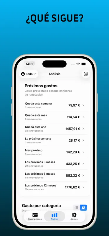 SuscriptoTracker+ screenshot 10 of 10
