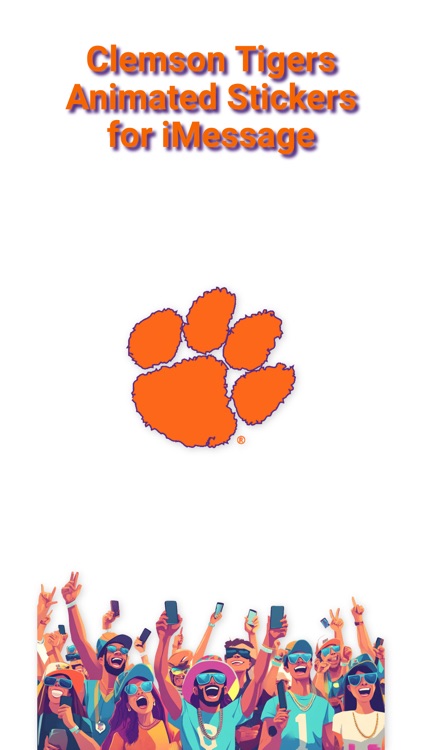 Clemson Animated Stickers 2024 screenshot-0