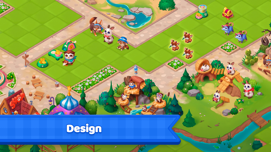 #3. Merge Ville: Match Puzzle Game (iOS) 由: AI Games FZ