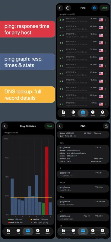 Network Analyzer Pro: IP Tools screenshot 5 of 8