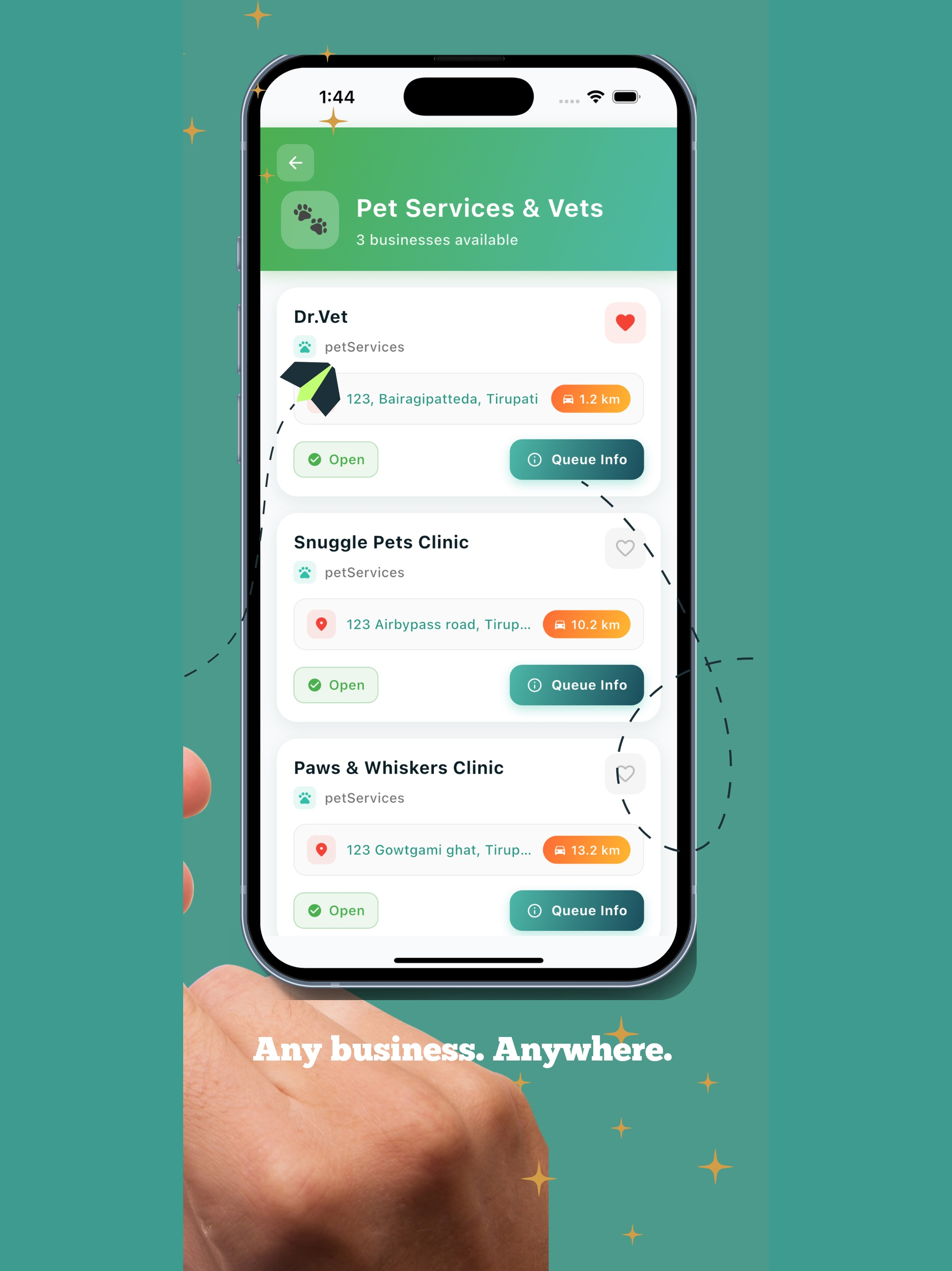myQLine — Queues & Bookings