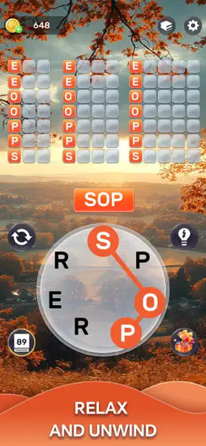 Word Oasis: Calm Puzzle Game screenshot 1