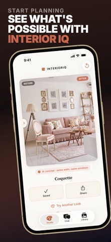 Room Design AI: Interior IQ iPhone screenshot