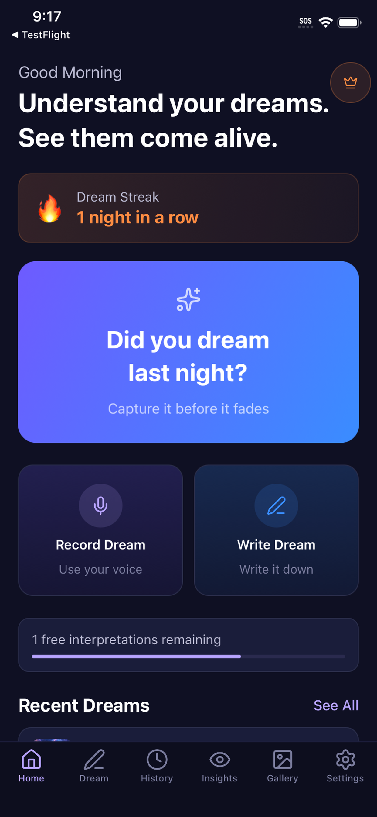 DreamLens-Dream Interpreter screenshot 4
