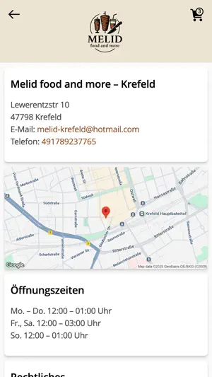 Melid food and more Krefeld screenshot 4