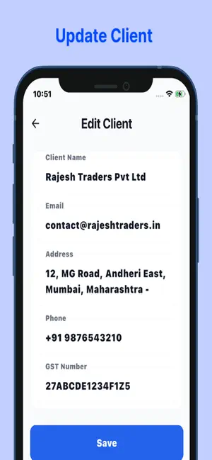Quick Invoice Maker App screenshot 3