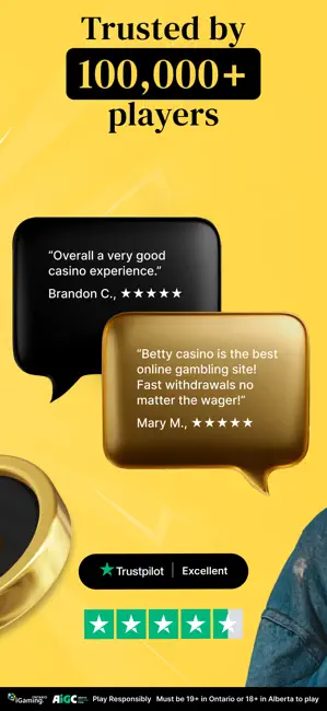 Betty Casino: Real Money Slots iPhone screenshot 5