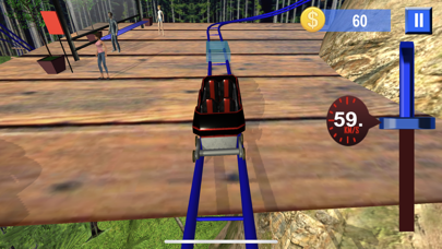 Screenshot #2 pour Roller Coaster Fun In Winter