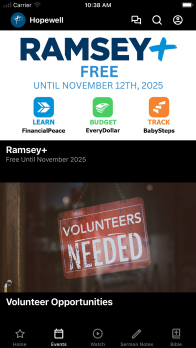 Hopewell Baptist Screenshot