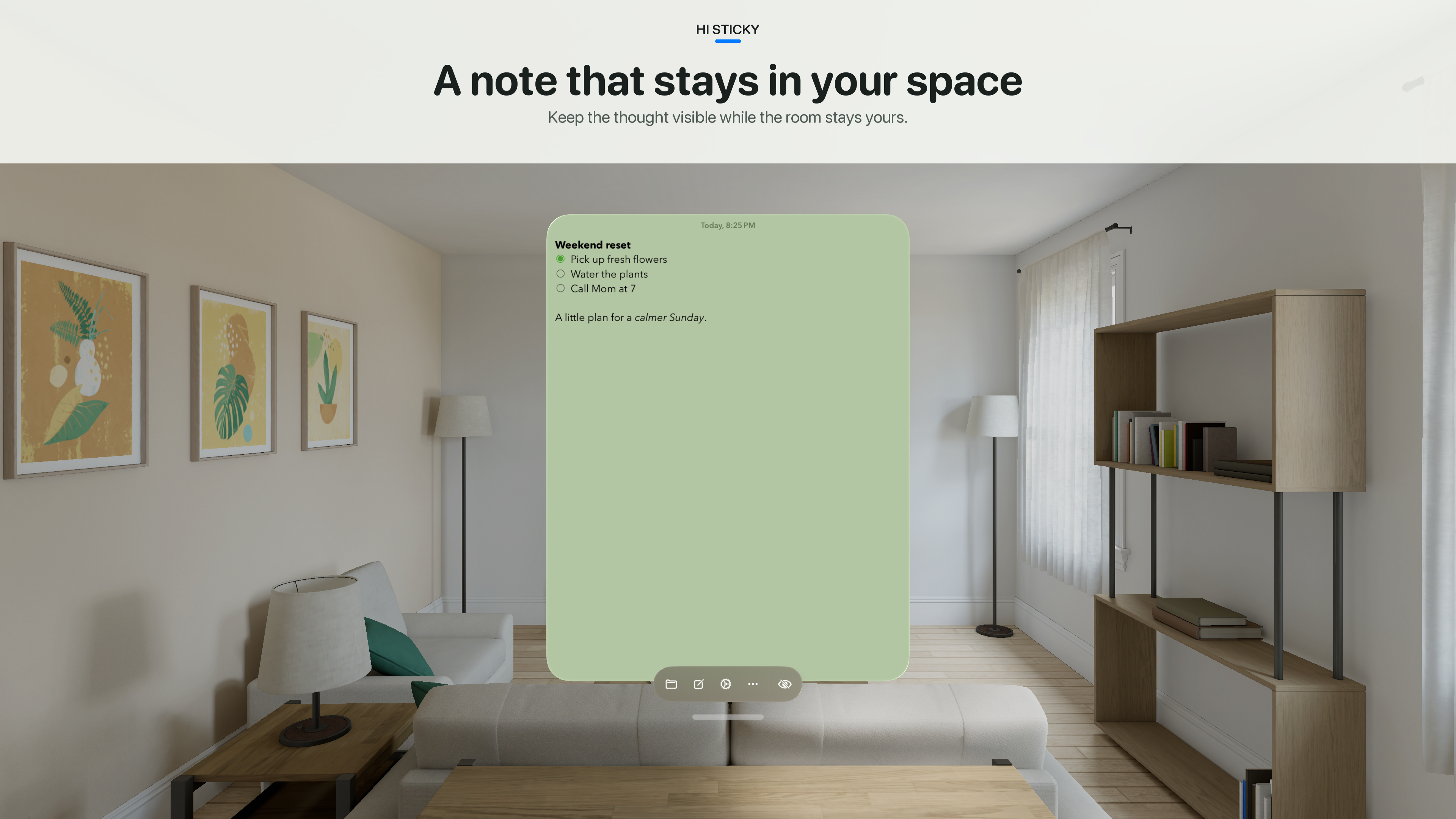 Hi Sticky: Notes SE + Widget