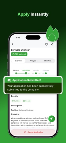 EdoMatch - AI Job Search screenshot