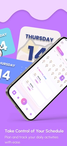 Cute Calendar: Daily Planner screenshot