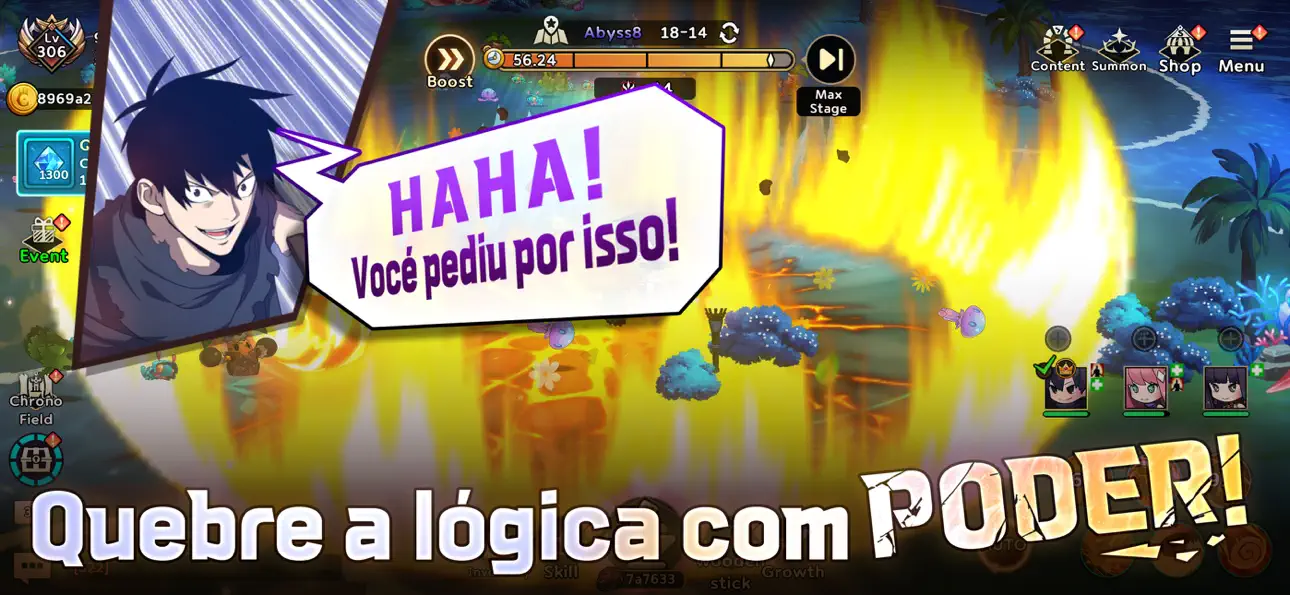 [Reinforced Wooden Stick Lv99] 99강화 나무몽둥이 : 키우기 iOS Mod IPA screenshot 1 - iOS game interface
