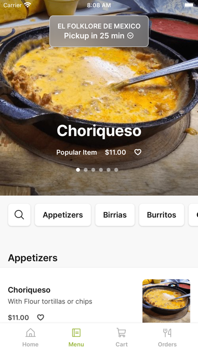 El Folklore Mx iPhone screenshot 2 - Food & Drink app
