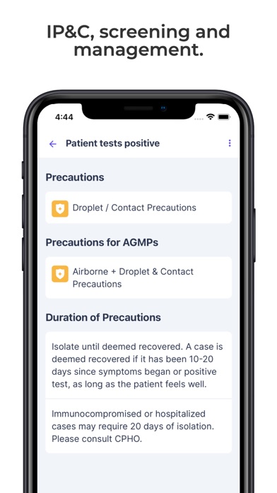 Firstline - Clinical Decisions Screenshot
