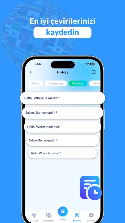 Nextrans: AI Sohbet Çevirmeni iPhone Ekran Görüntüsü 5