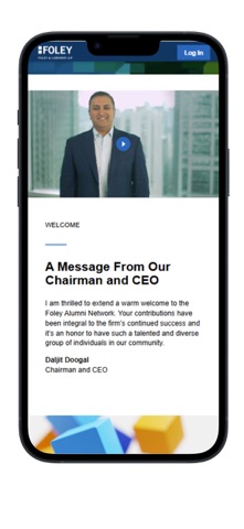 Foley Alumni Network iPhone screenshot