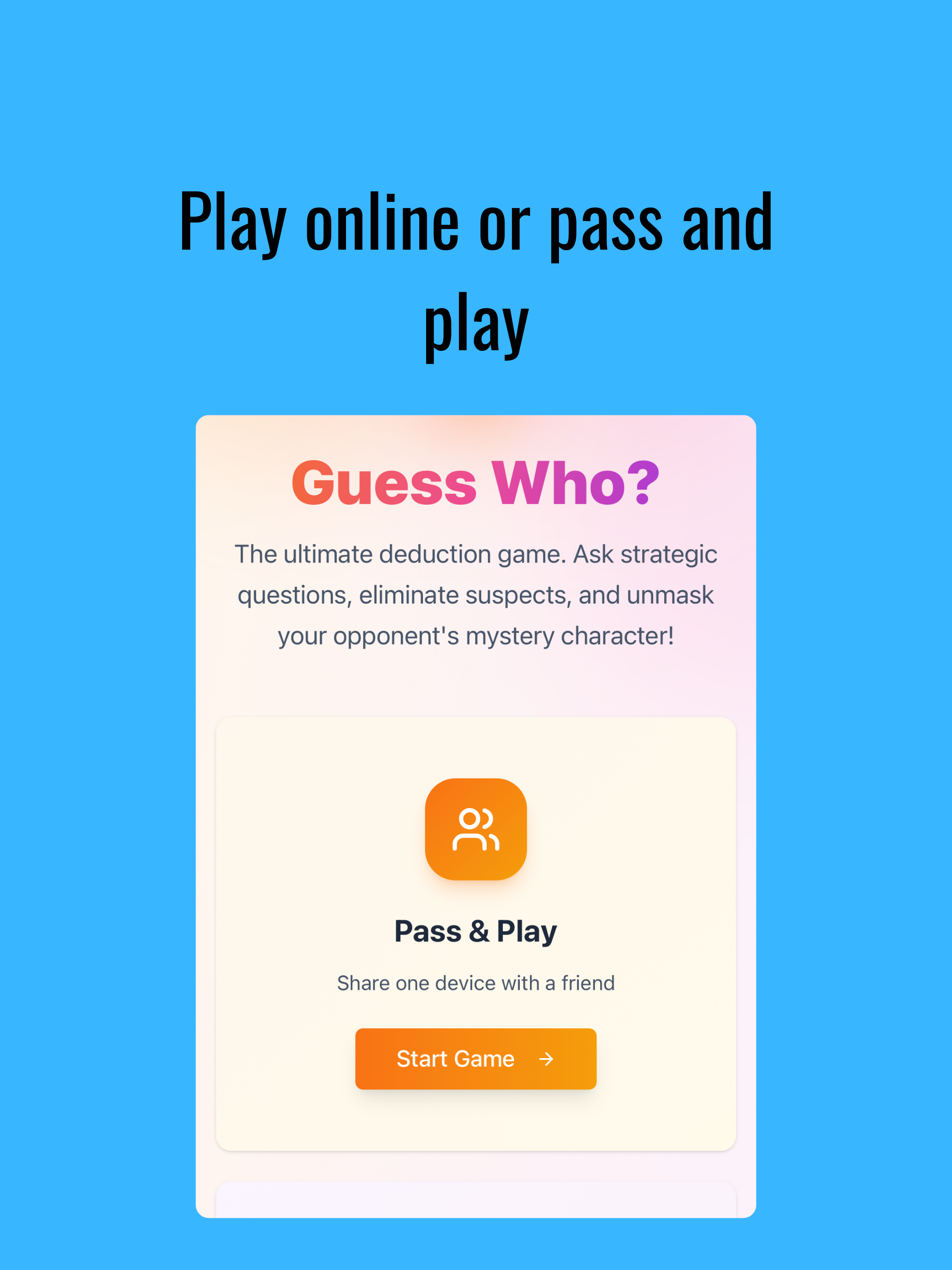 Guess Who？ screenshot 7