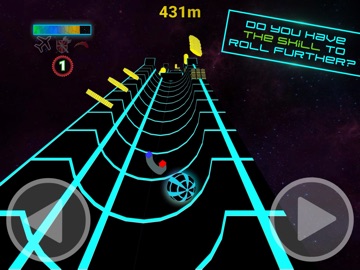 Ramp - Endless Neon Runner iPad screenshot