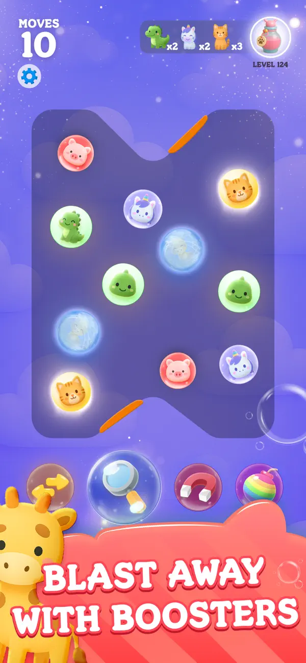 Screenshot #3 pour Bubbles Farm: Merge Puzzle