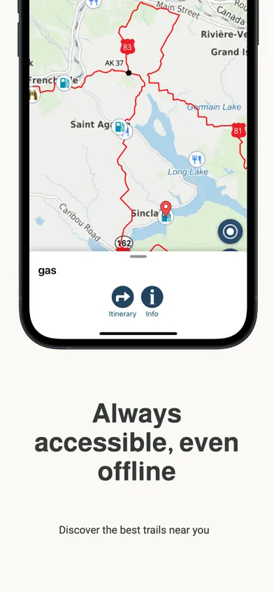 Maine Snowmobile Association screenshot 2