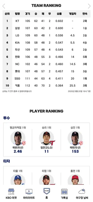 KBO screenshot 2