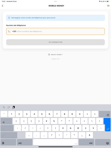 Tamweel iPad screenshot