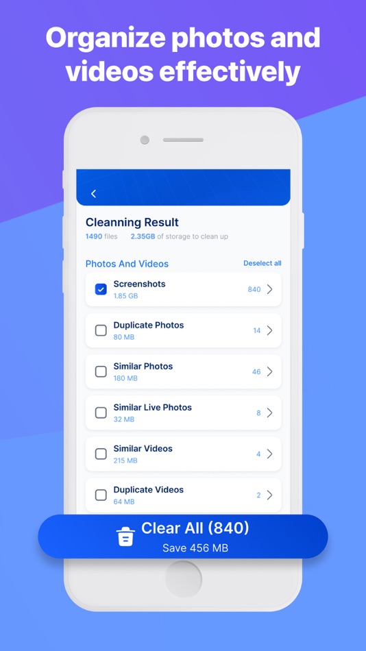 #8. Cleanup Space: Storage Cleaner (iOS) 由: VOLIO VIET NAM COMPANY LIMITED