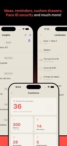 meew – AI voice notes iPhone screenshot