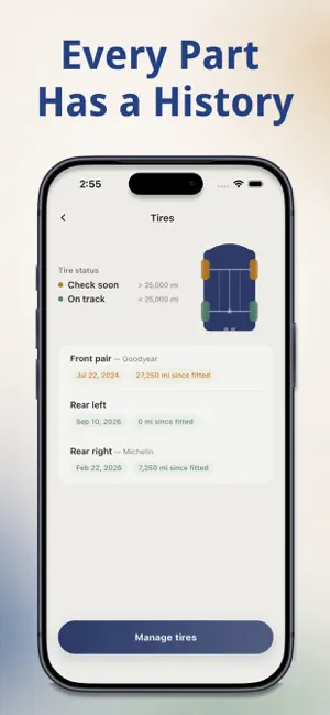 Odo: Car Maintenance Reminder screenshot 3