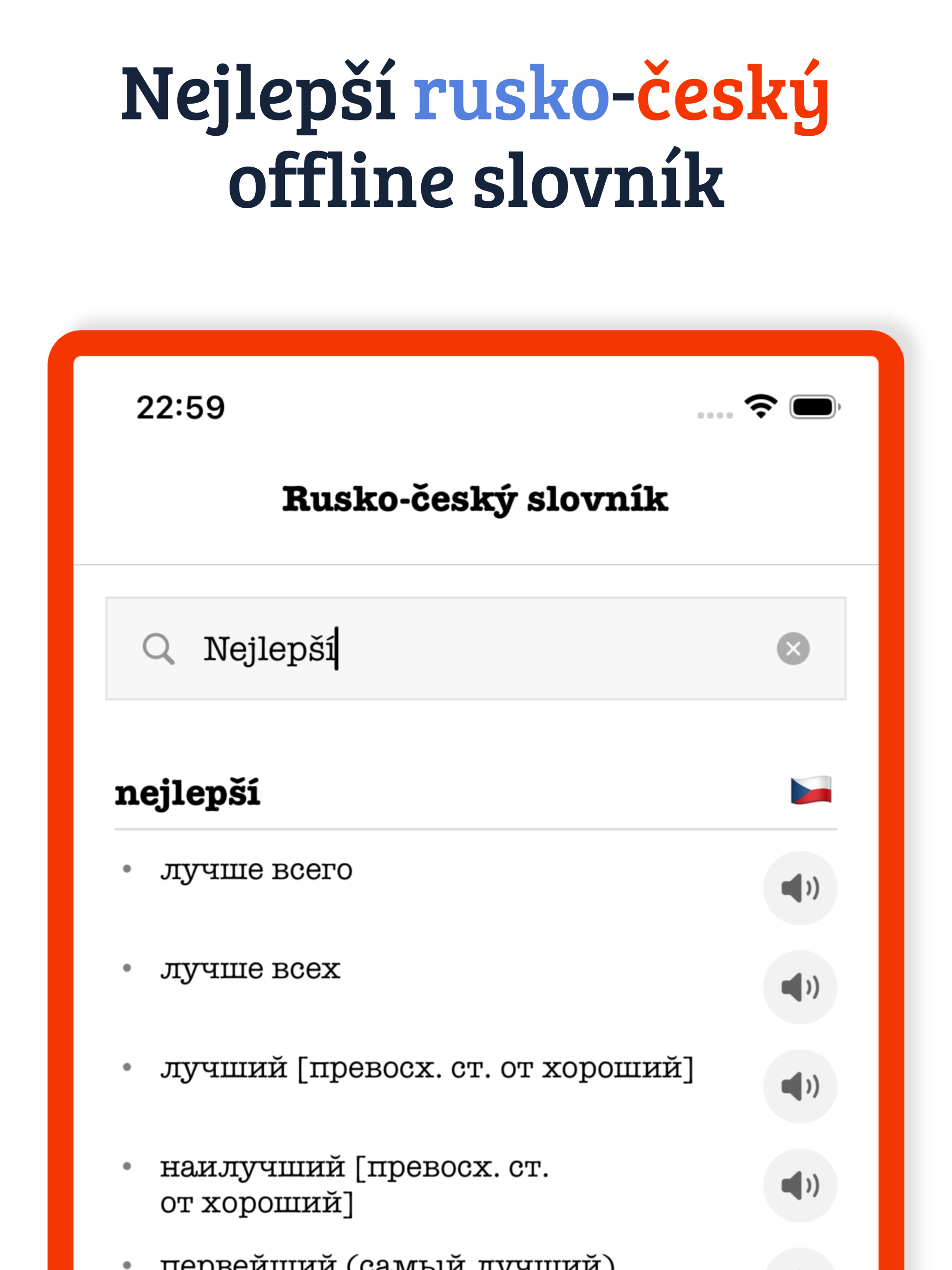 Ruský slovník offline screenshot 4