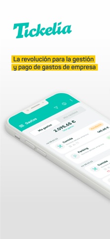Tickelia - Notas de gastos iPhone screenshot 1