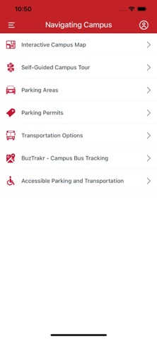 Miami University Events iPhone screenshot