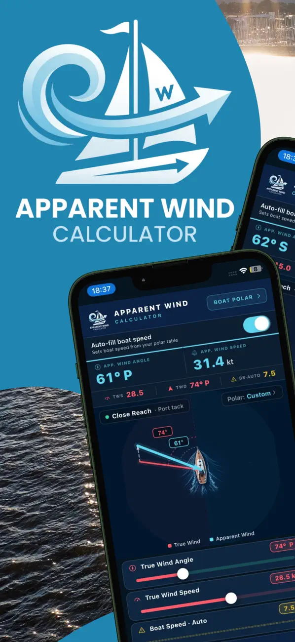 Screenshot #1 pour Apparent Wind Calculator