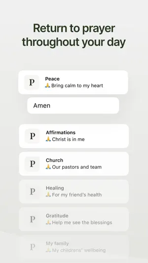 Prayminder screenshot 2