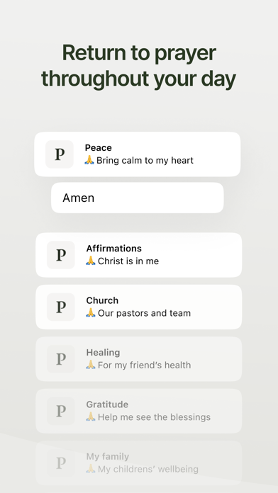 Screenshot #2 pour Prayminder