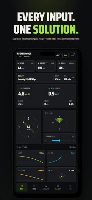 FieldSolve: Ballistic Calc screenshot 1