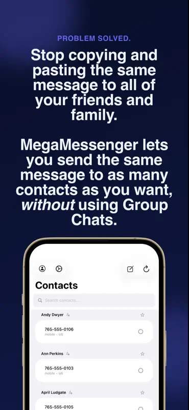MegaMessenger screenshot 1 of 8