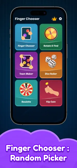 Finger Picker : Random Choose screenshot 3